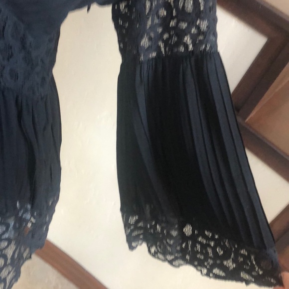 HOST PICK! INC Black Lace Blouse - Picture 4 of 5